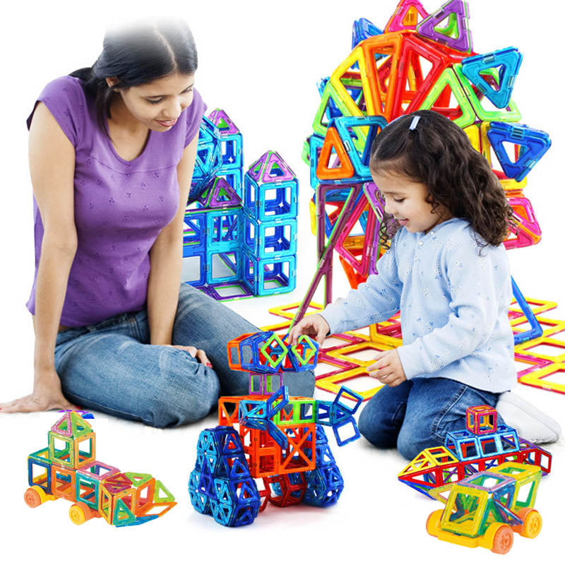 Magnetic Building Blocks DIY Magnets Toys For Kids Designer Construction Set Gifts For Children Toys - YB Gift Store
