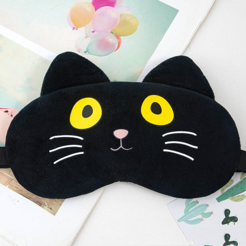 Cartoon Cute Plush Sleeping Eye Mask - YB Gift Store