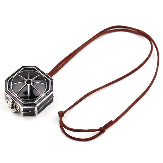 European And American Personality, Practical And Creative New Necklaces Camping Compass Survival Umbrella Rope Necklace - YB Gift Store