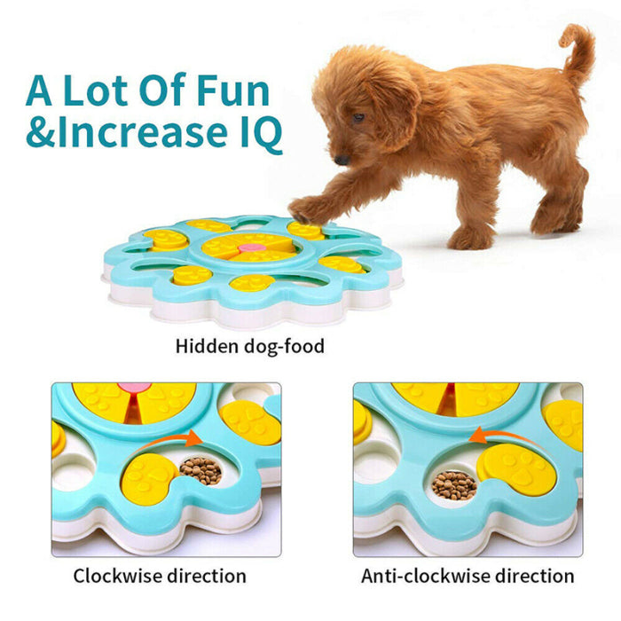 Dog Food Feeder Bowl Food Toy Interaction Toys Smart Puzzle