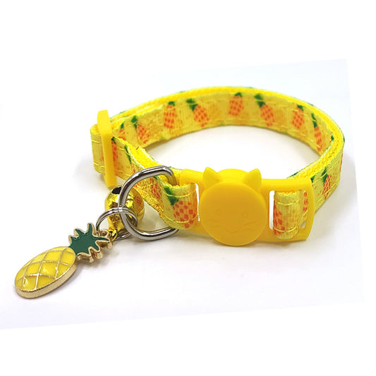 Pet Print Bell Cat Collar Cat Strap - YB Gift Store