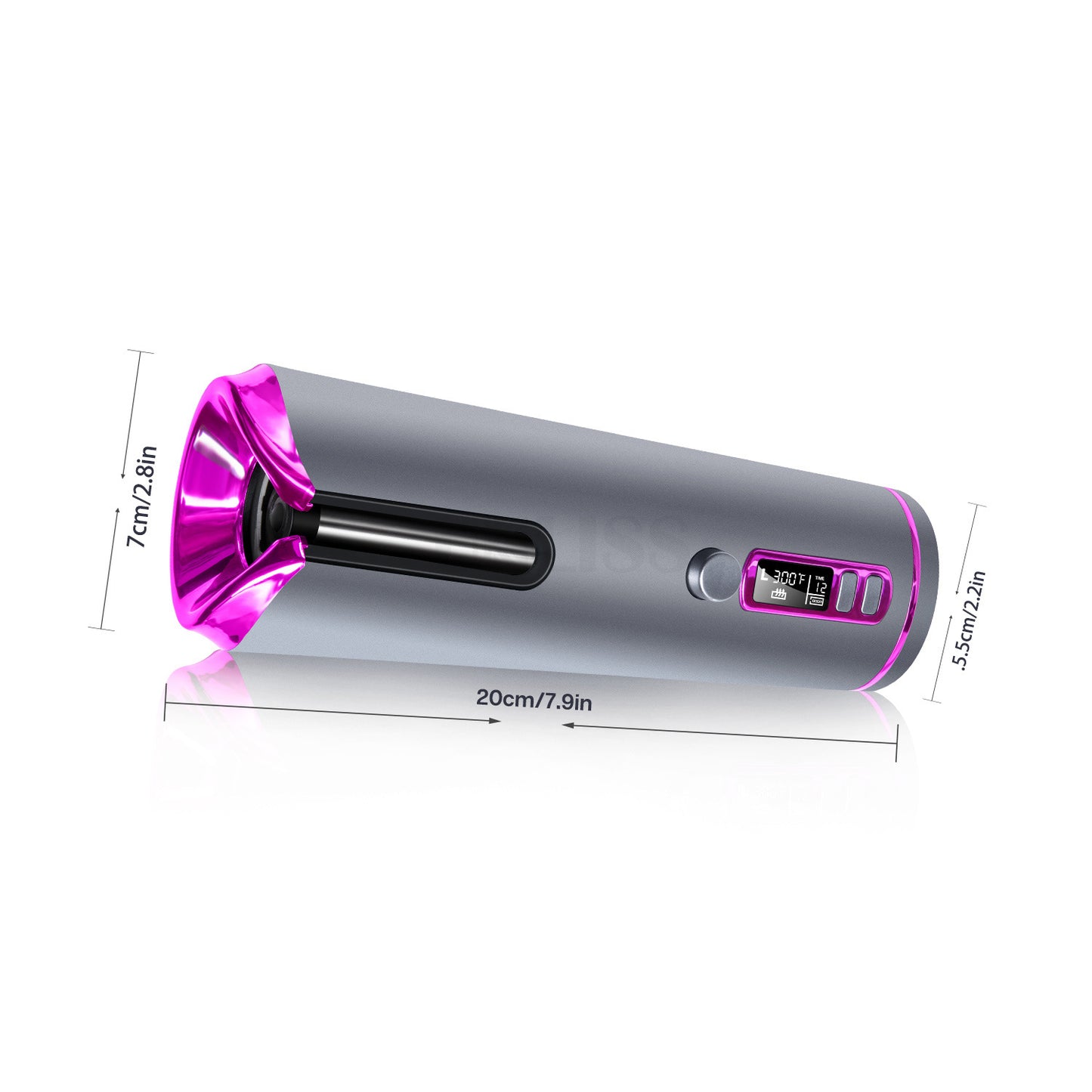 Hair Curling Iron Portable Automatic Hair Curling Iron Multifunctional Usb Charging - YB Gift Store