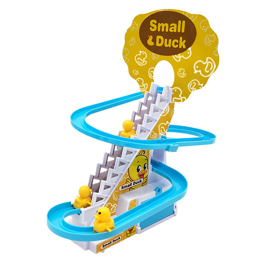 Little Duck Climbing Stairs Toy  Little Penguin Automatic Ladder Light - YB Gift Store