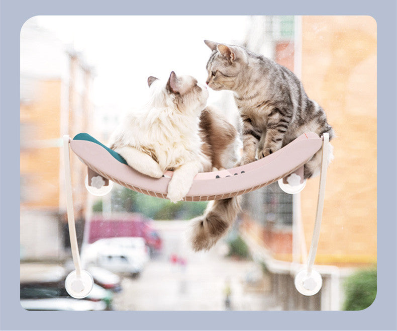 Cat Hammock Bask In The Sun Hanging Cat Hammock - YB Gift Store