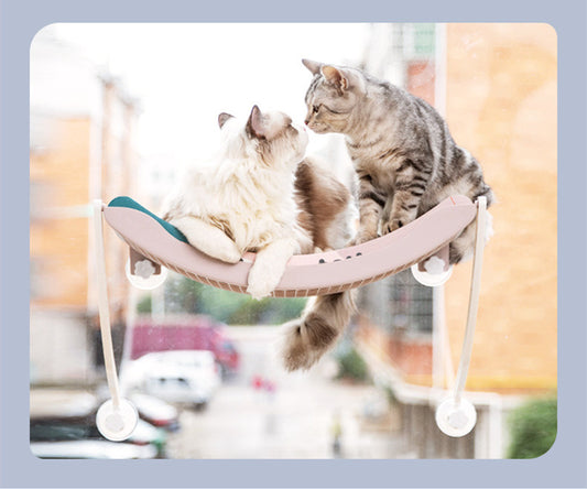 Cat Hammock Bask In The Sun Hanging Cat Hammock - YB Gift Store