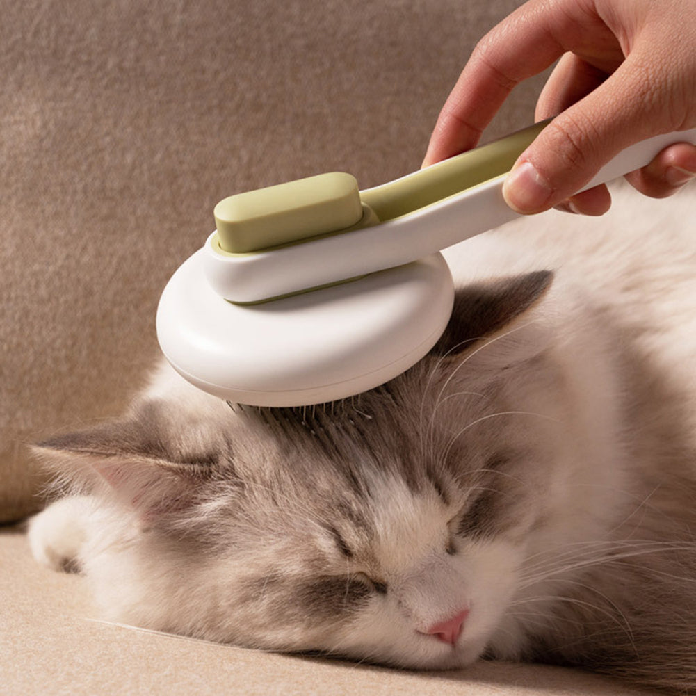 Dog Hair Remover. Cat Brush Grooming Tool. Automatic Massage  Pet Comb.