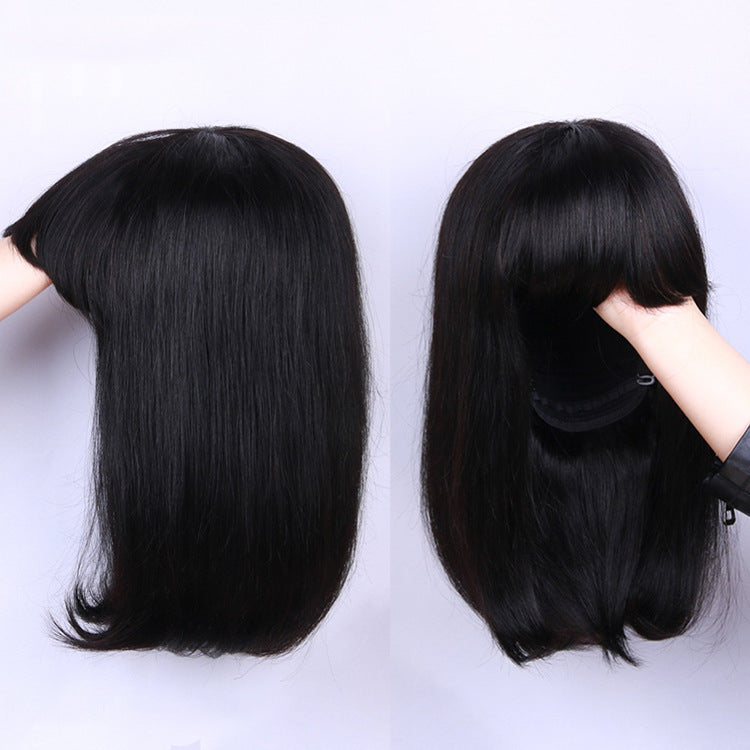 Unice Hair Full Machine Human Hair Wigs For Black Women - YB Gift Store