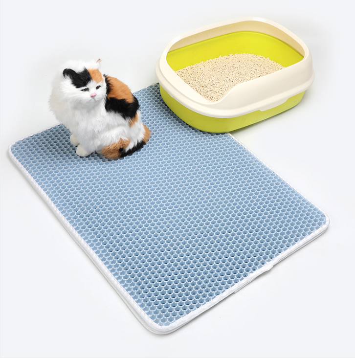 Pet/Cat Litter Mat. Pet Supplies. EVA Double Cat Litter Mat.