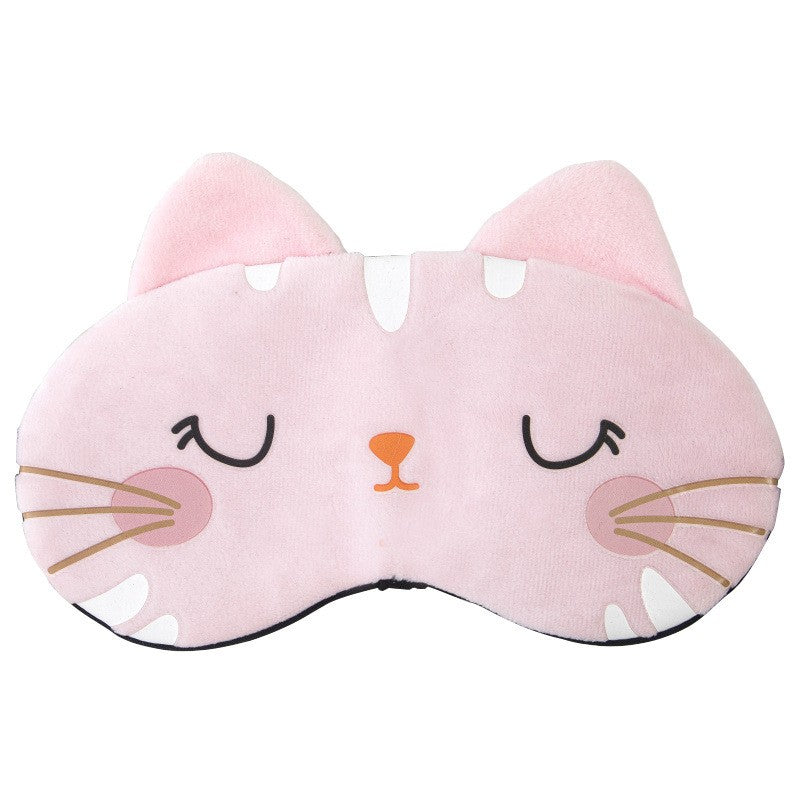 Cartoon Cute Plush Sleeping Eye Mask - YB Gift Store