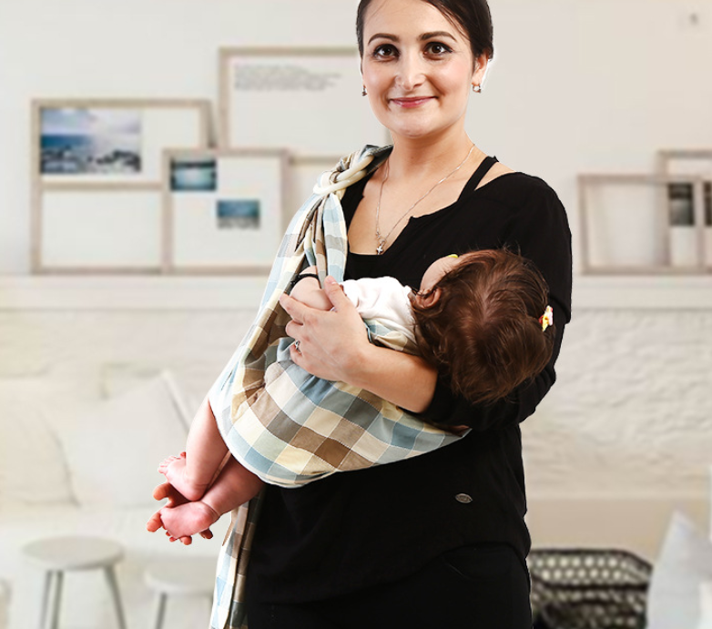 Baby sling solid color baby carrier - YB Gift Store