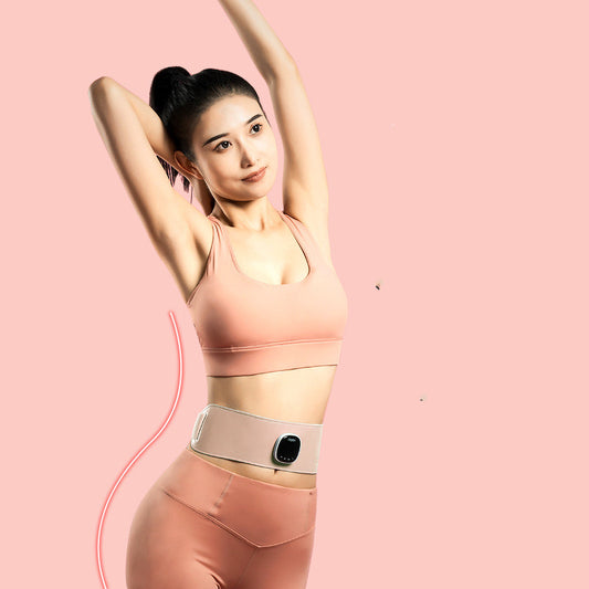 How Waist Belt Women Period Cramp Relief Menstrual Heating Pad - YB Gift Store