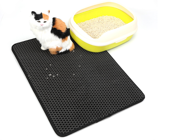 Pet/Cat Litter Mat. Pet Supplies. EVA Double Cat Litter Mat.