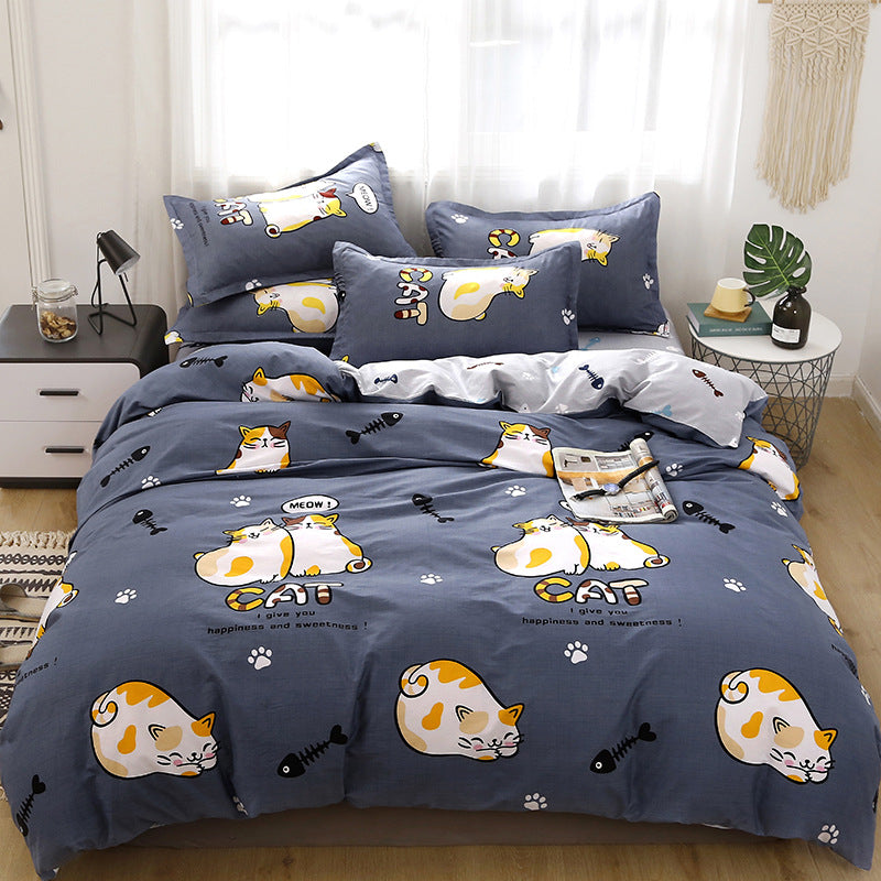 Bedding Set: Wholesale Aloe Cotton Student Four Sets Of Bedding Four Sets