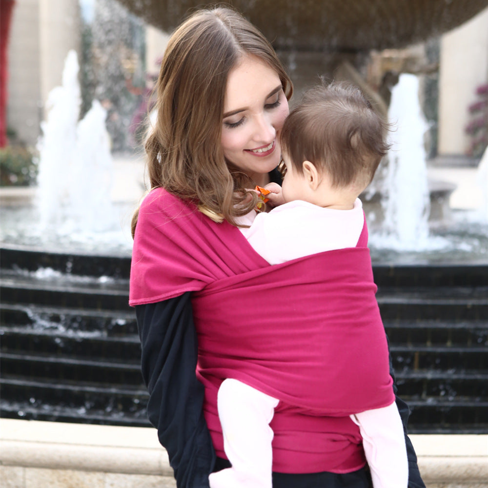 Baby sling solid color baby carrier - YB Gift Store