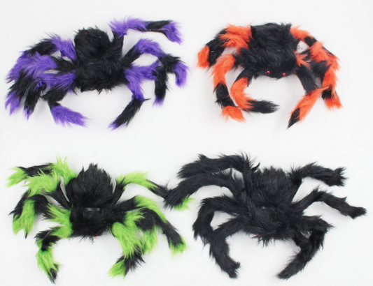 Halloween Decoration Spider Plush Spider Web - YB Gift Store