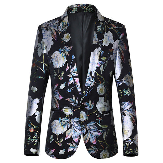 Men's Suits Casual Korean Style Youth Slim Suits - YB Gift Store