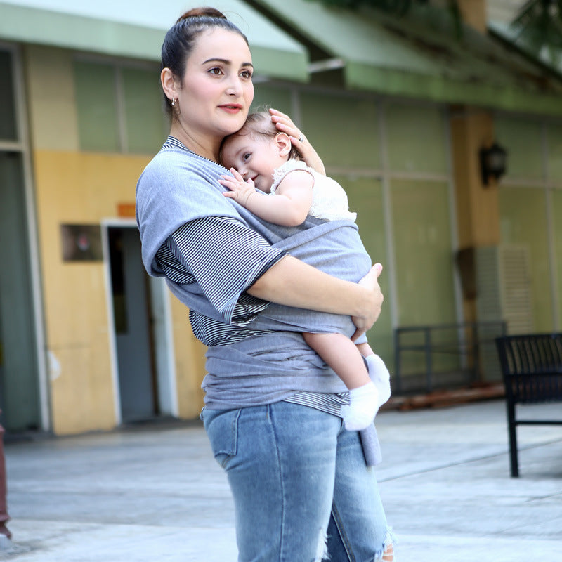 Baby sling solid color baby carrier - YB Gift Store