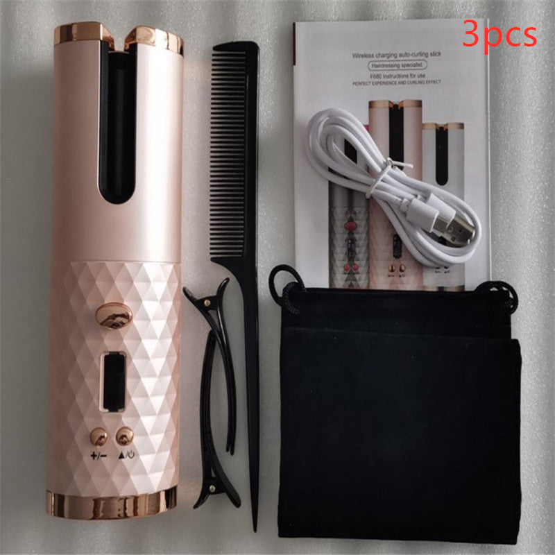 Multifunctional Automatic Wireless Curling Iron - YB Gift Store