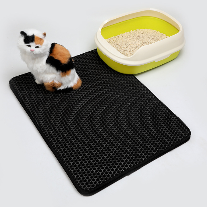 Pet/Cat Litter Mat. Pet Supplies. EVA Double Cat Litter Mat.