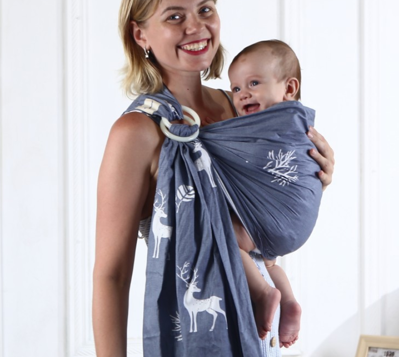 Baby sling solid color baby carrier - YB Gift Store