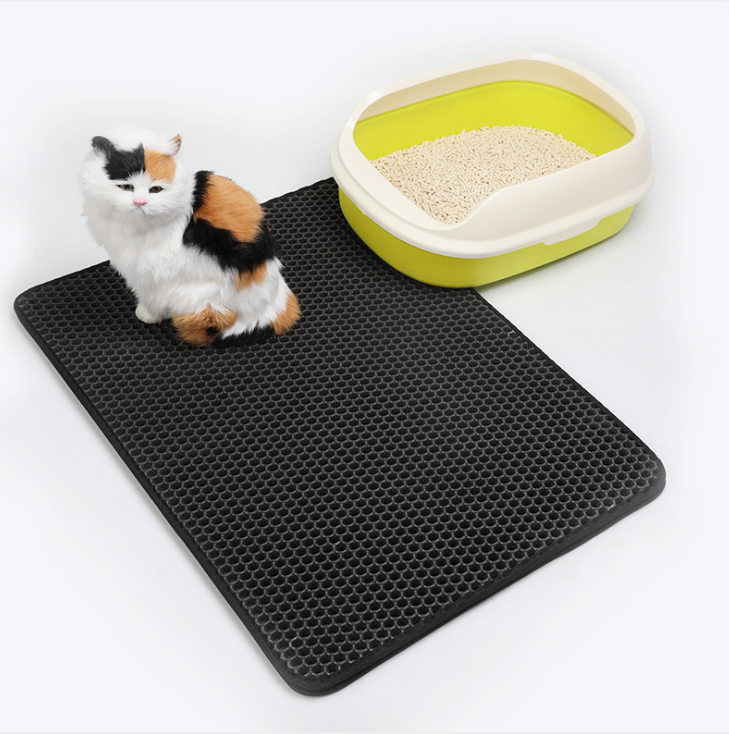 Pet/Cat Litter Mat. Pet Supplies. EVA Double Cat Litter Mat.