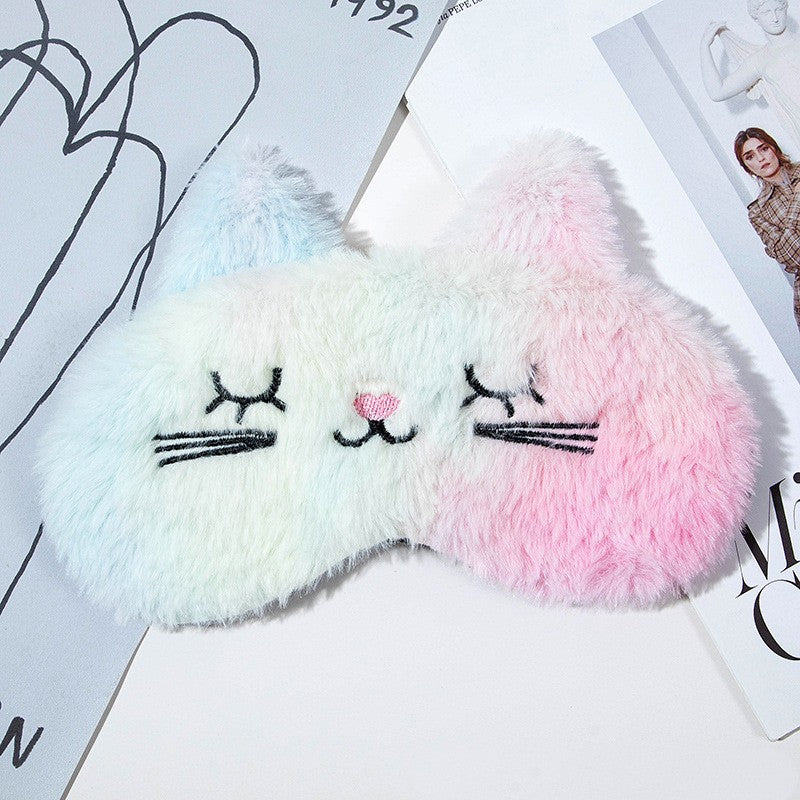 Cartoon Cute Plush Sleeping Eye Mask - YB Gift Store