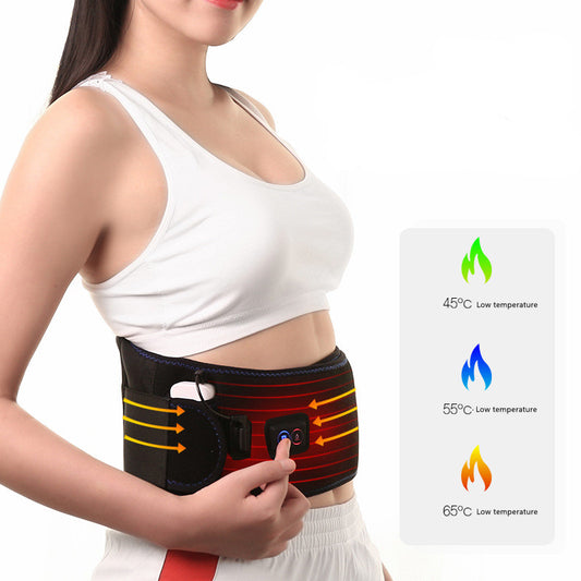 Cordless Heating Pad for Back Pain Relief with Massage - YB Gift Store