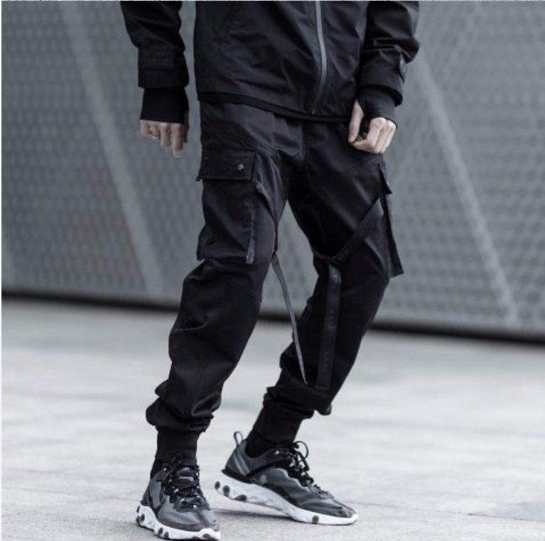 Casual Paratrooper Leggings Cargo Pants Male - YB Gift Store