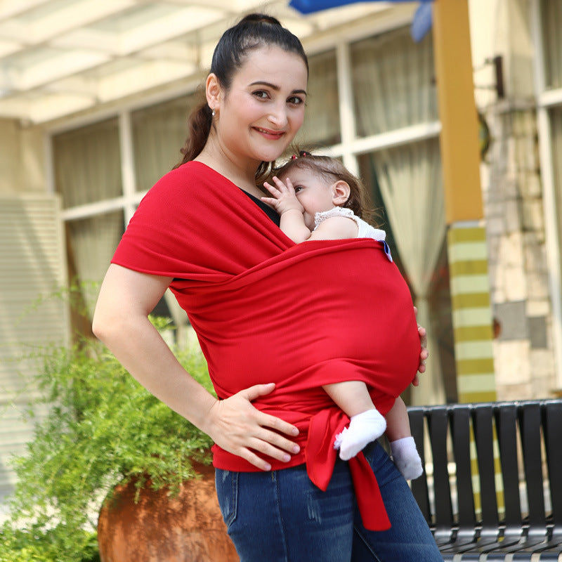 Baby sling solid color baby carrier - YB Gift Store