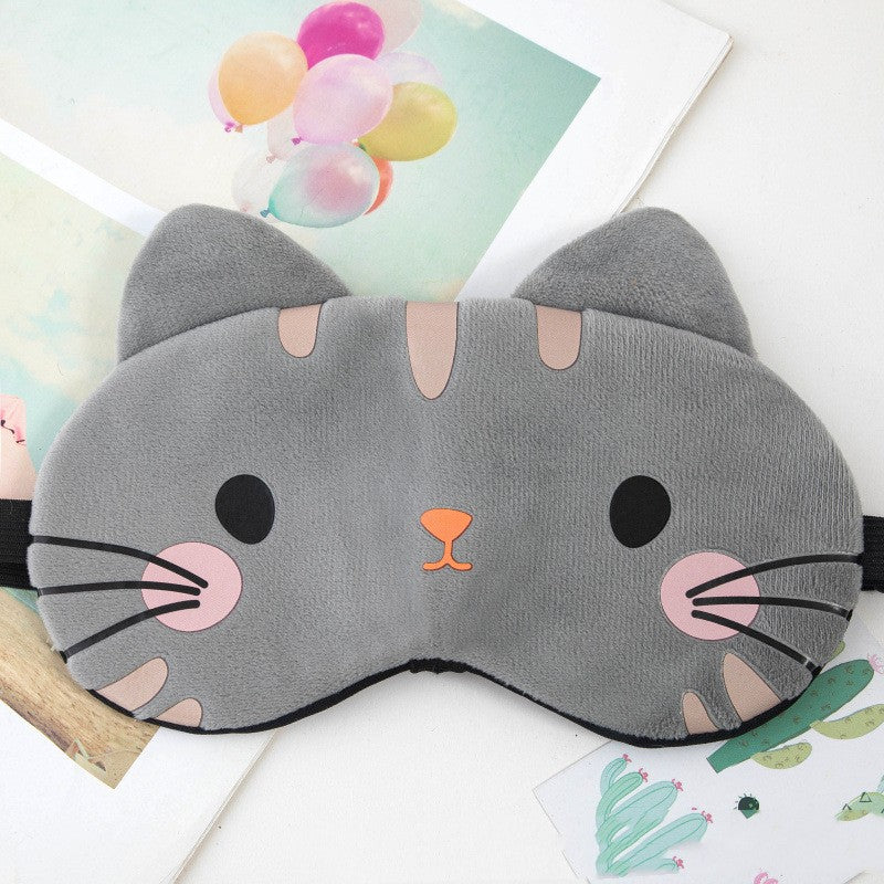 Cartoon Cute Plush Sleeping Eye Mask - YB Gift Store