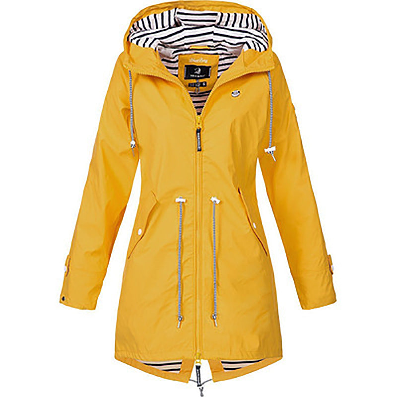 Zipper Women's Jacket 3-in-1 Outdoor Hooded Mountaineering Jacket - YB Gift Store