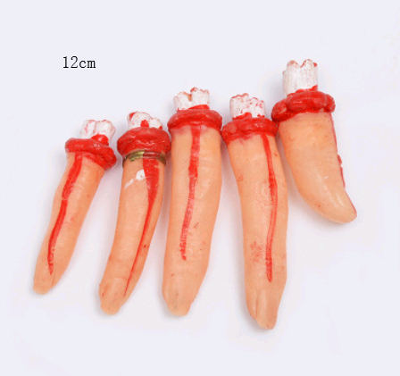 Artificial Blood Hand Horror Broken Four Fingers