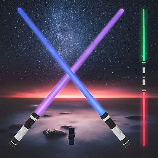Induction Color Changing Laser Retractable Light-emitting Sword Toy - YB Gift Store