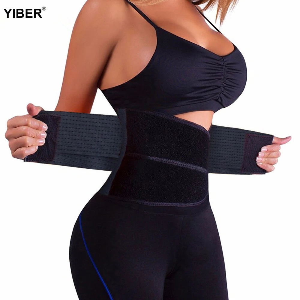 Women Waist Trainer Body Shaper Slimming Belt Sheath Belly Tummy Control Sweat Shapewear Workout Gym Clothes Corset Underwear