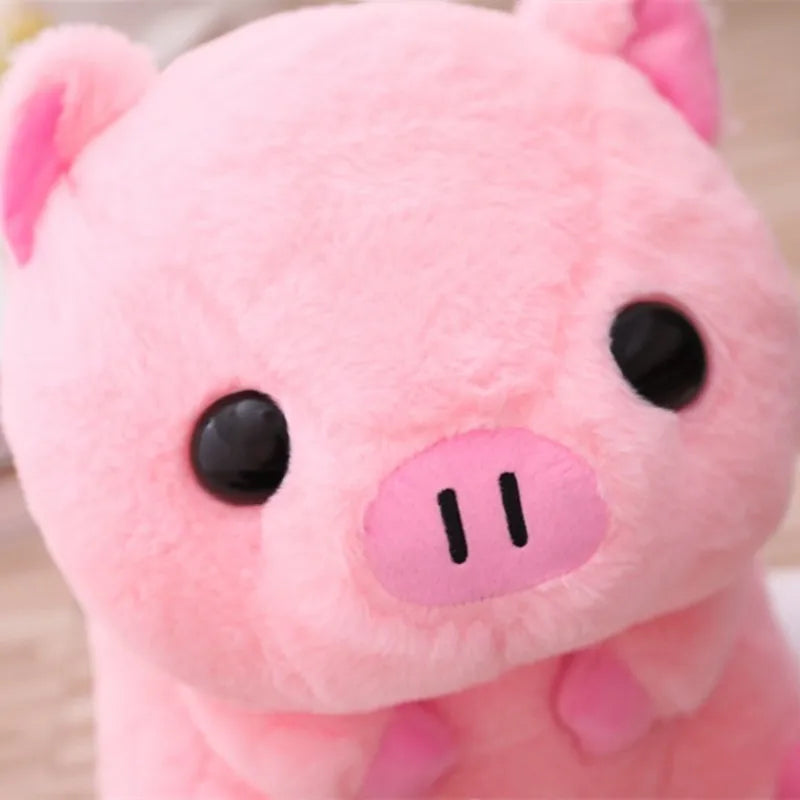 40cm Lovely Fat Round Pig Plush Toys Stuffed Cute Animals Dolls Baby Piggy Kids Appease Pillow for Girls Birthday Chrismas Gifts