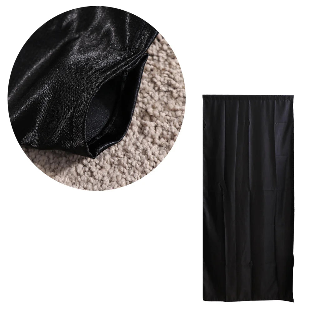 Curtains Black Blackout Long 84 Curtain Out Habitacion Para Cortinas Bedroom Thick Window Blocking Light Darkening Room Drapes