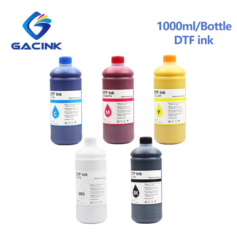 DTF Ink Transfer Film Textile Ink For Epson L1800 L1300 R2400 L805 L800 P600 P800 Printer with D5 4720 Printhead