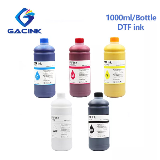 DTF Ink Transfer Film Textile Ink For Epson L1800 L1300 R2400 L805 L800 P600 P800 Printer with D5 4720 Printhead