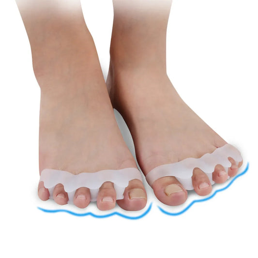 Bunion Corrector: 2pcs=1pair New Protective Toes Separator  Suitable Bunion Corrector  Material Soft Gel Straightener Spacers Stretchers Care Tool