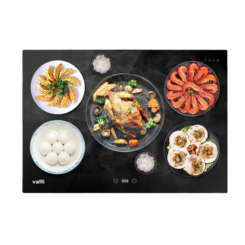 Dining: Food insulation board domestic The hot cutting board keeps warm dining-table Warm food treasure Warm cutting board heater