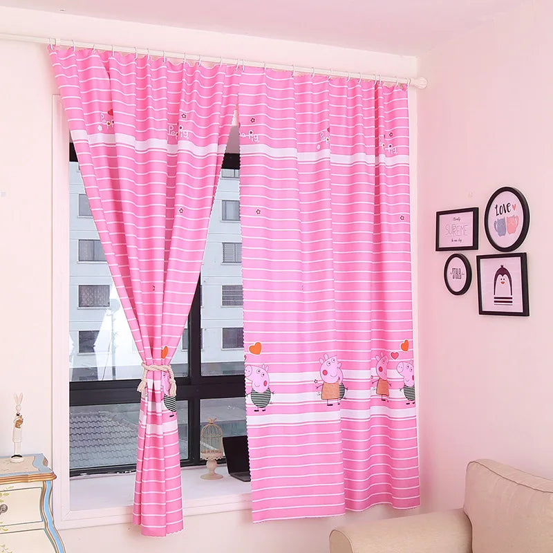 Curtains: Fashion Window Curtains for Living Room The Bedroom Modern 50% Blackout Curtain Drapes Door Black Out Curtains