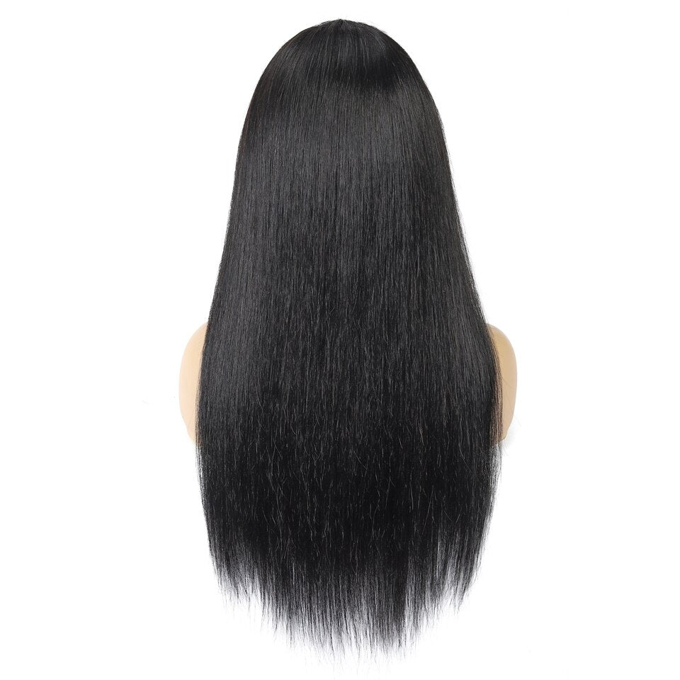 Straight U Part Wigs For Women Human Hair Malaysian Straight Human Hair