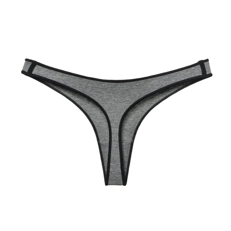 Women G String Thongs Low Rise Contton Tanga Briefs Sexy Panties Ladies' Seamless Lingerie Female Underwear Strings 1 piece