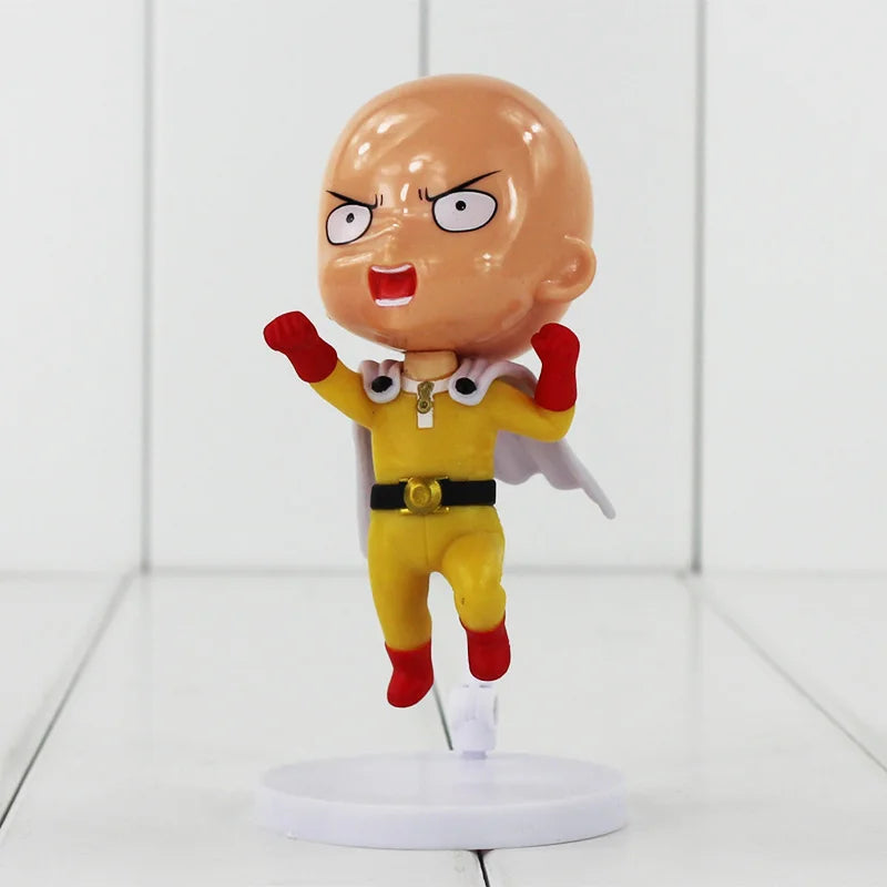 3pcs/lot Anime One Punch Man Saitama Sensei PVC action Figure Cool Model Collectible Toys Dolls