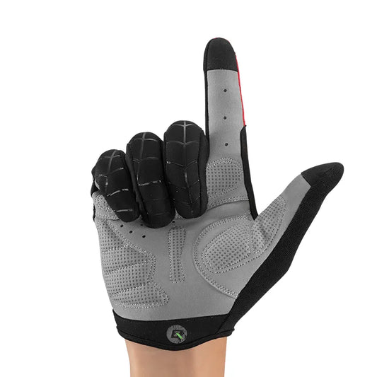 Sports: ROCKBROS Windproof Cycling Gloves Bicycle Touch Screen Riding MTB Bike Glove Thermal Warm Motorcycle Winter Autumn Bike Clothing