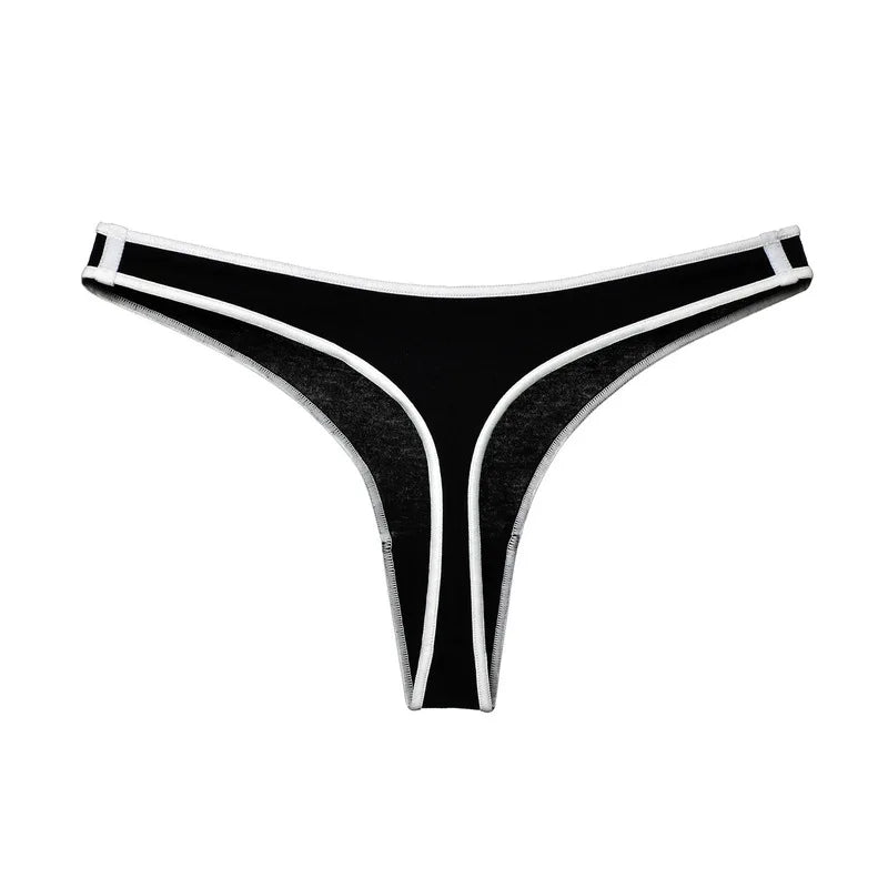 Women G String Thongs Low Rise Contton Tanga Briefs Sexy Panties Ladies' Seamless Lingerie Female Underwear Strings 1 piece