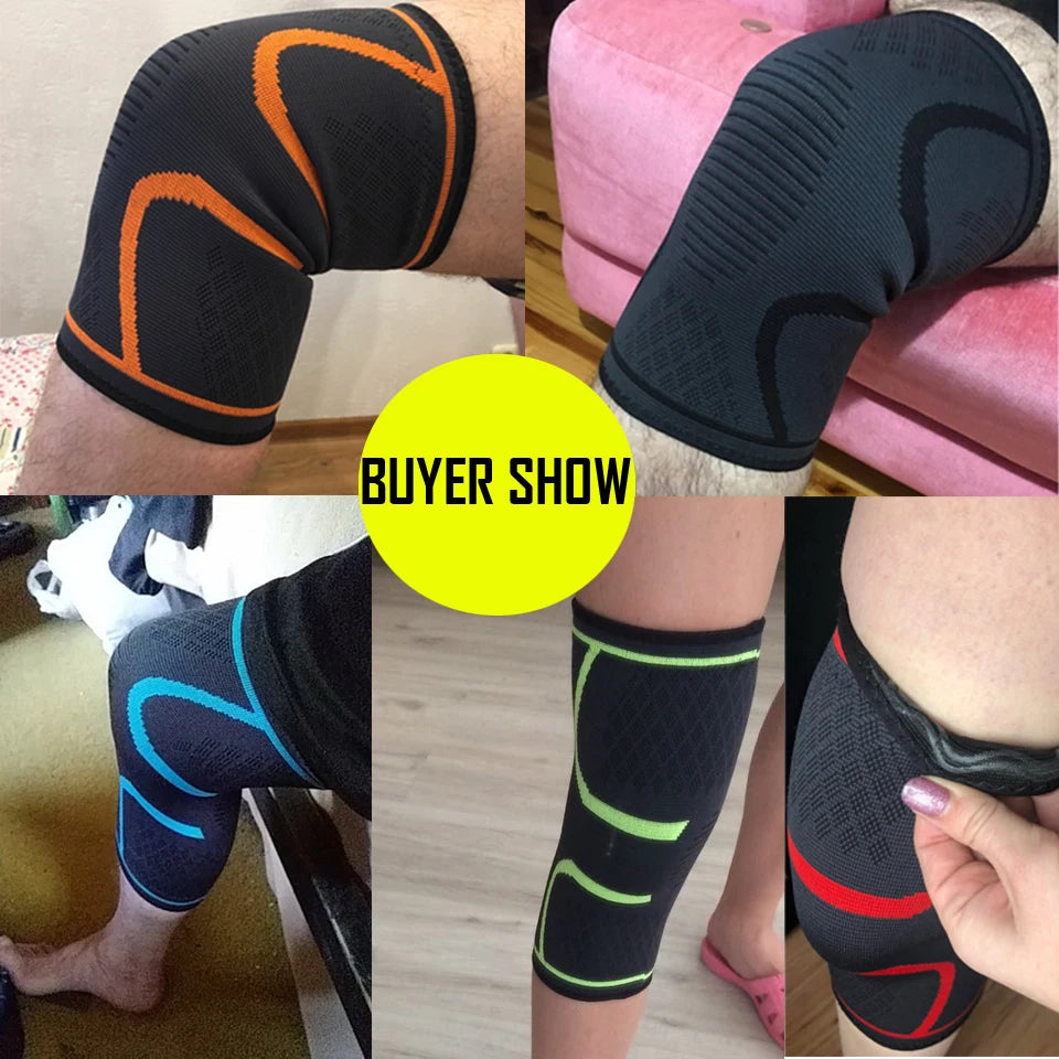 Health & Fitness:1PCS Fitness Running Cycling Knee Support Braces Elastic Nylon Sport Compression Knee Pad Sleeve for Basketball Volleyball