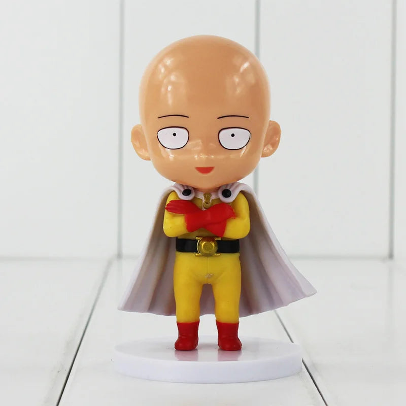 3pcs/lot Anime One Punch Man Saitama Sensei PVC action Figure Cool Model Collectible Toys Dolls