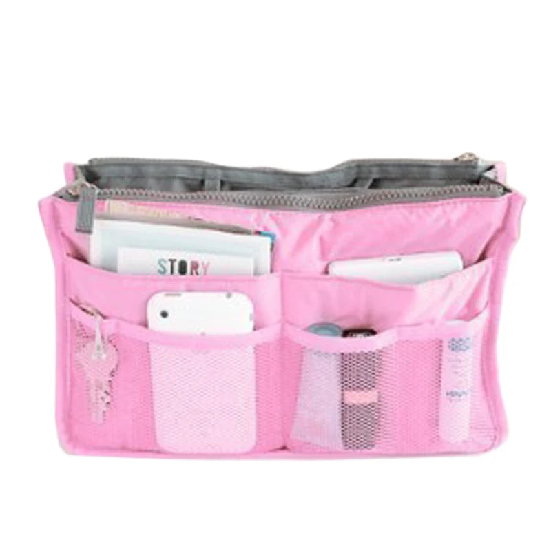 Toilet Make Up Makeup Cosmetic Bag Purse Organizer Beauty Necessaries Necessaire For Women Vanity Toiletry Kit Travel Case Pouch