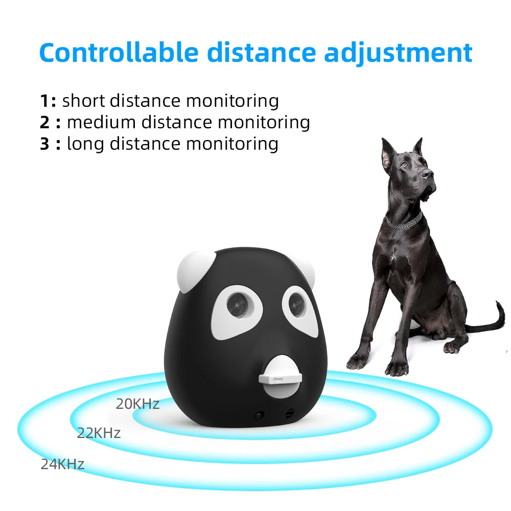 Ultrasonic Dog Bark Stopper Barking Deterrent 33 FT Distance Anti Barking Device Indoor Outdoor Dog Bark Control Device